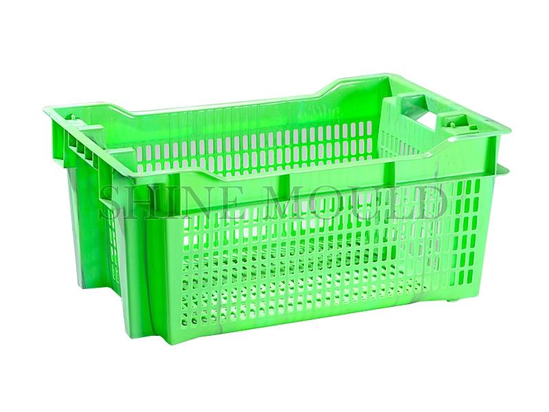 Green Big Grid Basket mould